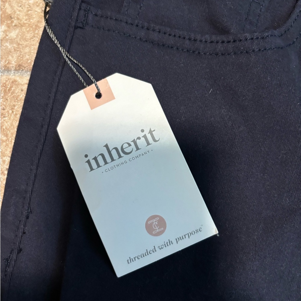 Inherit Navy Midi Skirt - Classic Pencil Style - Picture 2 of 6